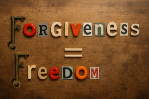 Forgiveness equals freedom, therapy, healing infidelity, letting go of resentment
