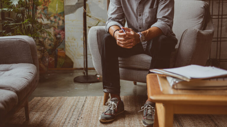 someone who is in therapy for an