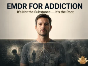 EMDR for addiction in Tampa therapy session — processing trauma with EMDR