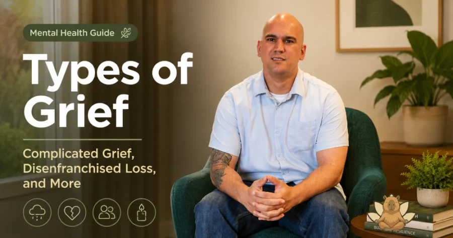 Types of grief, Now and Zen Wellness, Tampa FL, Carrollwood, 33618